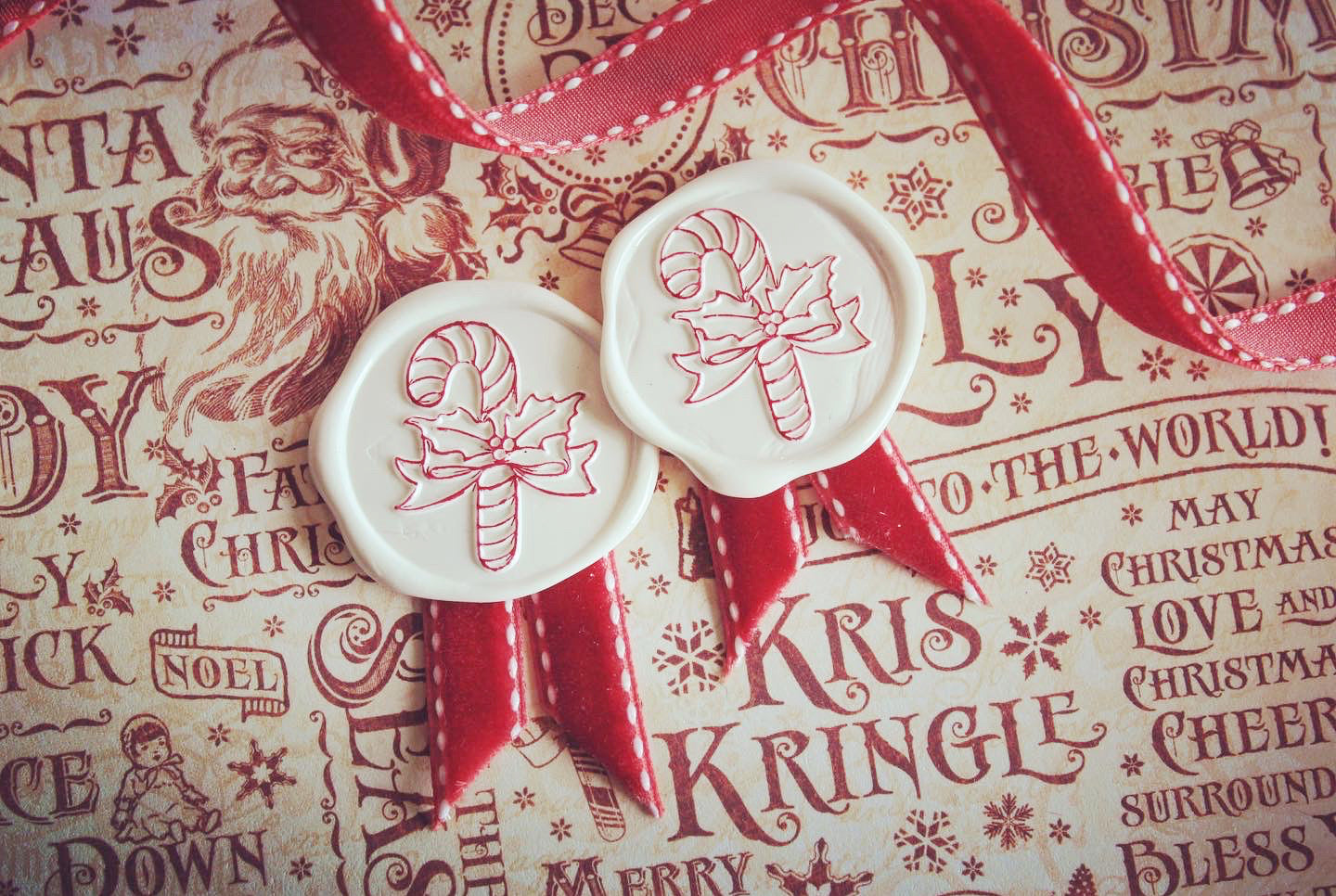 The Candy Cane Lane Deluxe - Wax Seal Set