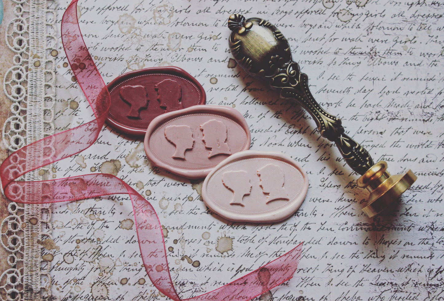 The Mr & Mrs Darcy - Wax Seal Set