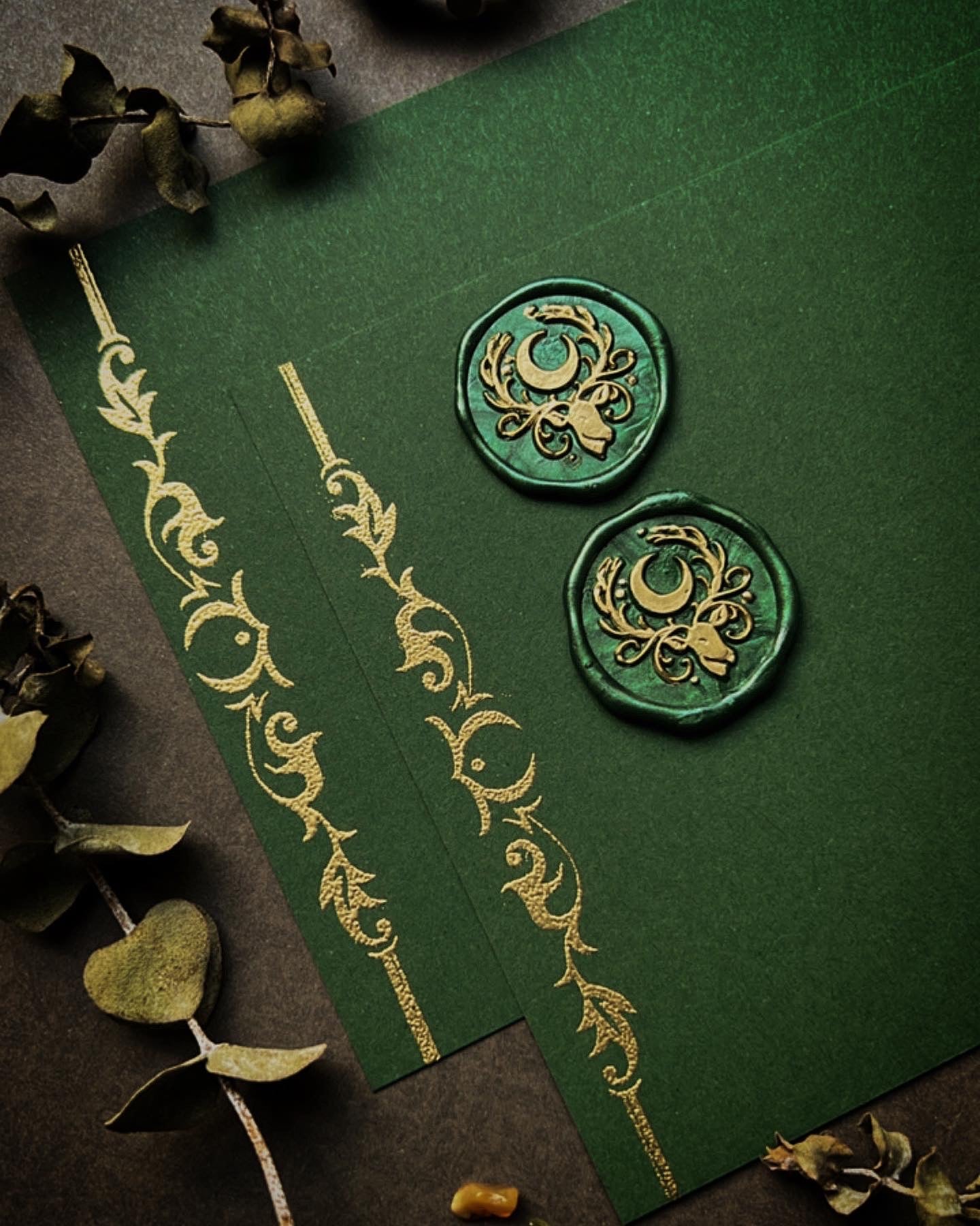 The Stag of Terrasen - Stationery Set (Throne of Glass)