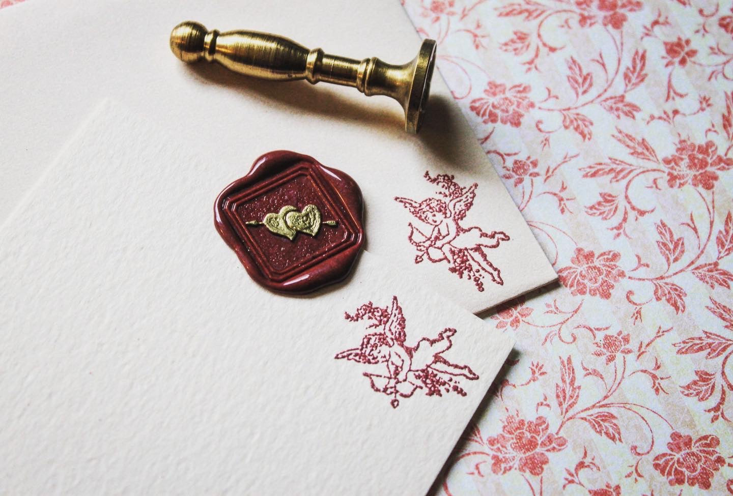 The Strawberries & Cream - MINI Stationery Set