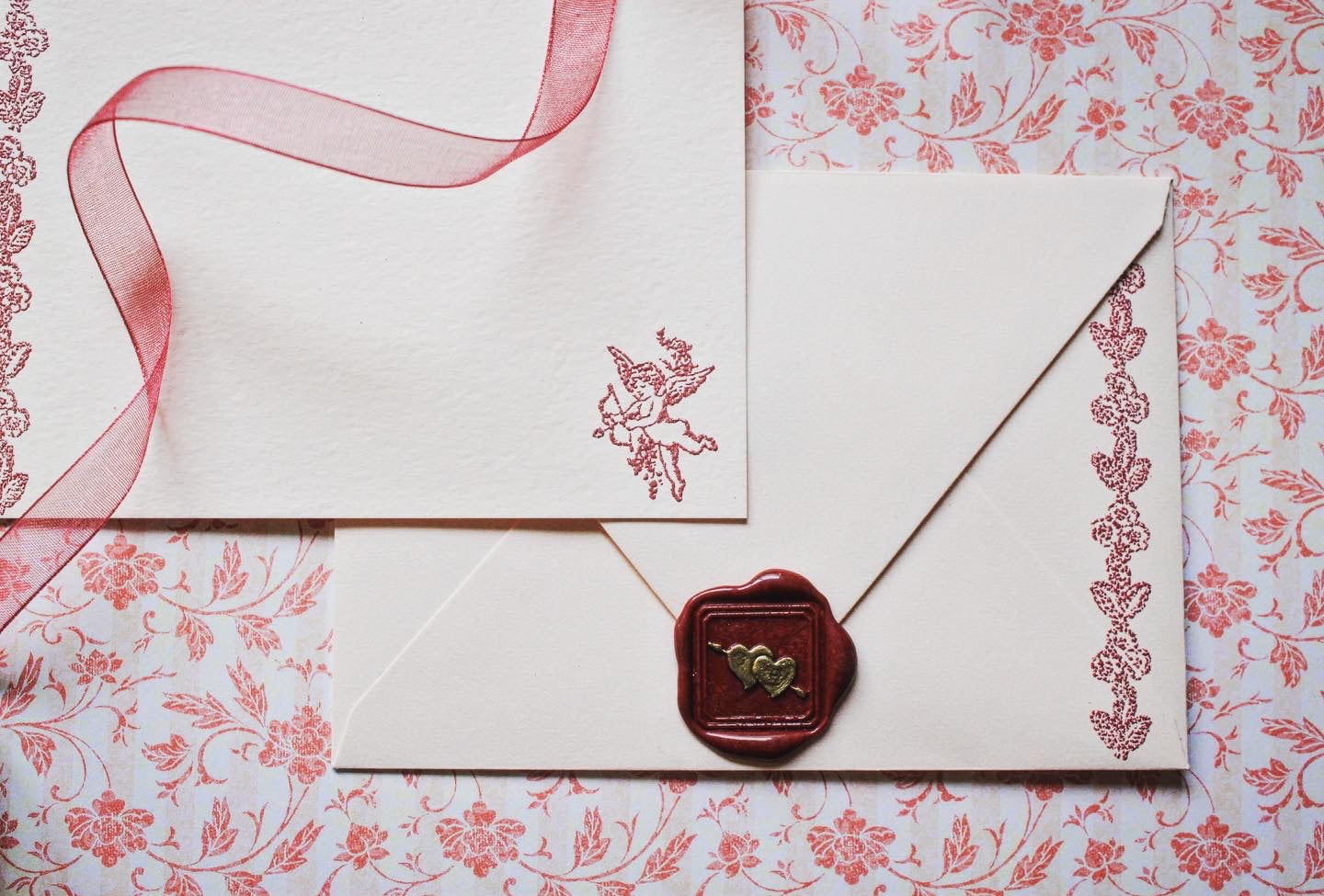 The Strawberries & Cream - MINI Stationery Set