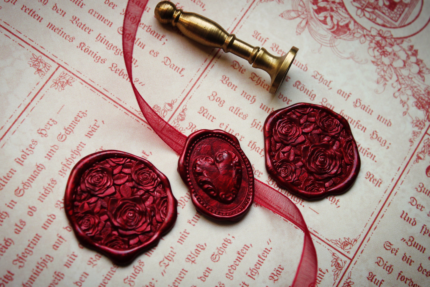 The Lover's Bouquet - Wax Seal Set