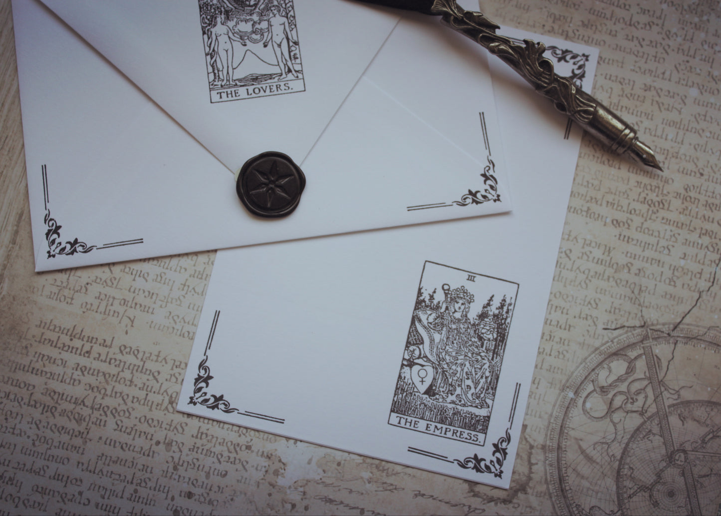 The Major Arcana - Stationery Set